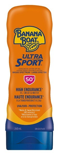 Banana Boat Ultra Sport Lotion Sunscreen SPF 50  - 240ml (03044)