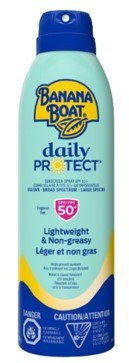 Banana Boat Sunscreen Daily Protect Spray SPF 50 - 226g (10524)