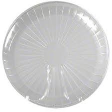 Caterline Casuals - 18" Clear Flat Tray - 50/CASE (Lid = A518PETDM)