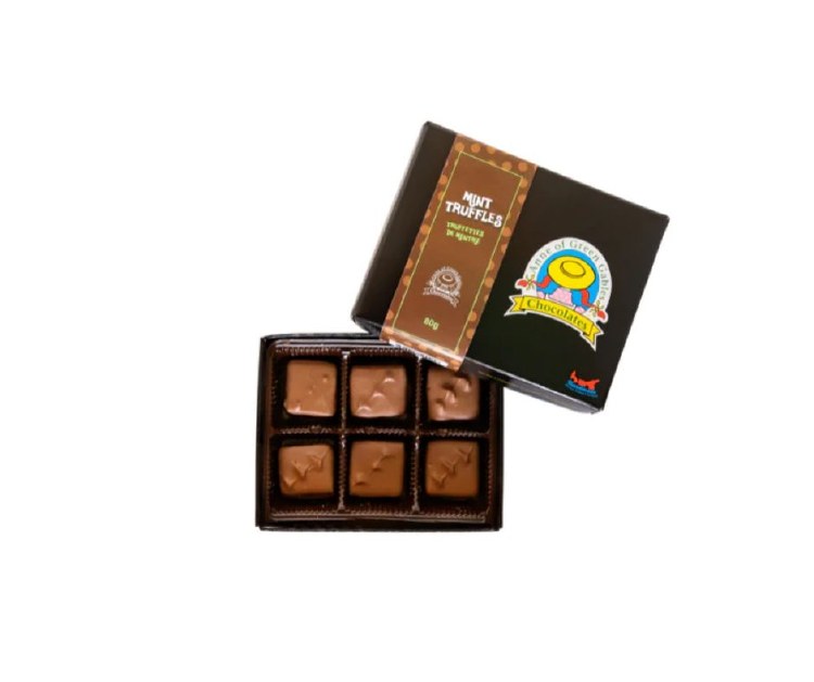 Anne Chocolates Mint Truffles 6/pack - 80g (12) (50021)