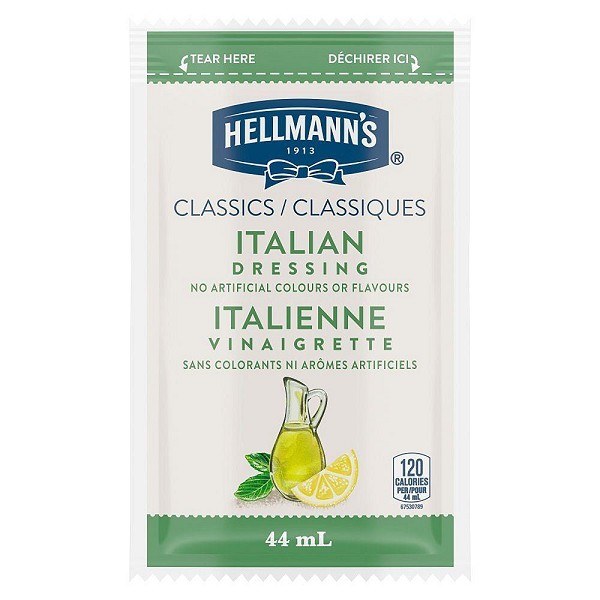 Hellmann's Italian Dressing Portion - 102 x 44ml (20199)