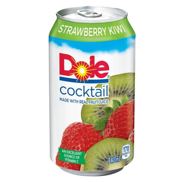 CAN - Dole Strawberry Kiwi Juice - 12 x 340ml (PEPSI) (01151)
