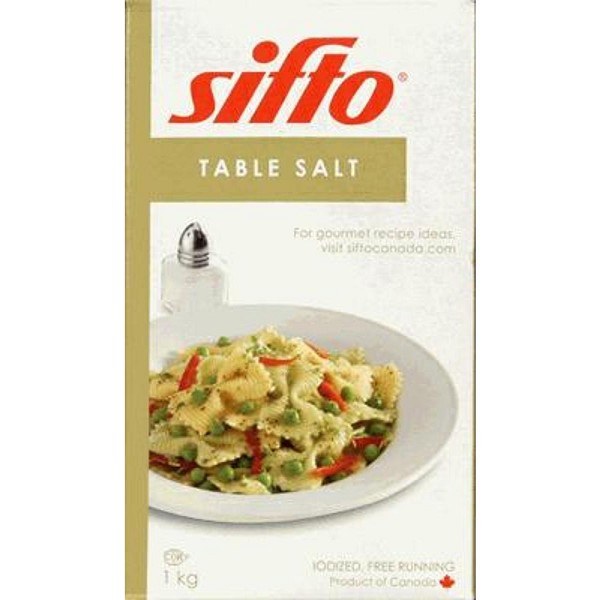 Sifto Table Salt - 1KG (24) (11080)