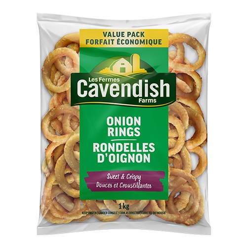 RETAIL - Cavendish Farms Onion Rings - 1KG (10) (25311)