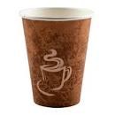 Hy Pax 12oz Hot Paper Cup, Eco, Single Wall, Bistro Design - 50/SLV - SOLD BY SLV - (20) (01360) (HPE-HC12-SW)