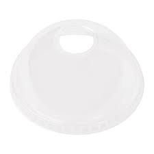 Hy Pax PET Cold Cup Dome Lid w/ Hole (16-24oz) - 50/SLV (20) (Reveal) (HP-CPLD1624-DMH) (01512)