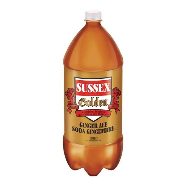Sussex Golden Ginger Ale - 8 x 2L (00559) (PEPSI) - Sold by Case