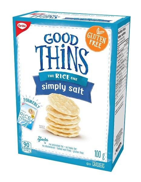 Christie Good Thins Rice Simply Salt Cracker - 100g (12) (00693)