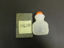 Plastic Bottle With Orange Cap 500ml - 120/cs