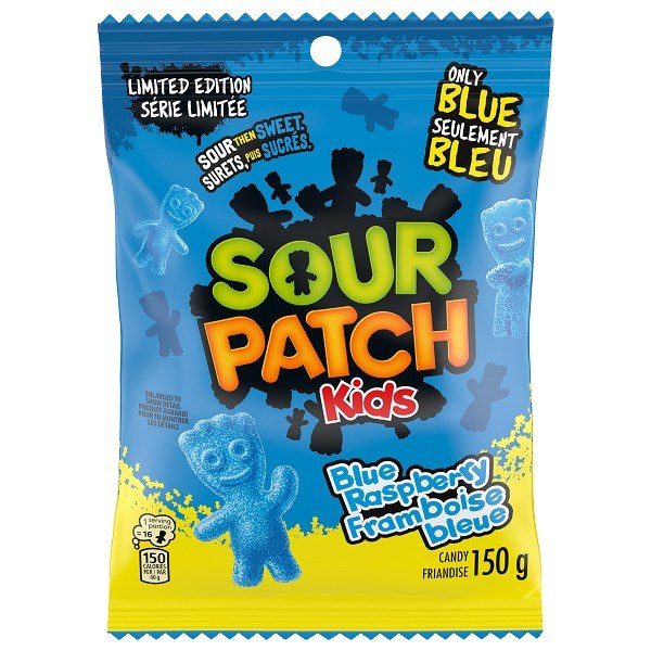 Maynards Sour Patch Kids Blue Raspberry - 150g (12) (01828)