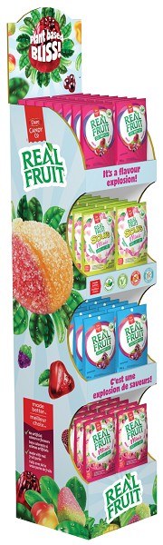 Dare Real Fruit Gummies Display 180g PPK - 84ct (23835)