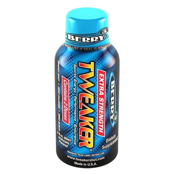 Tweaker Energy Shot - Berry 60ml - 12/ Box