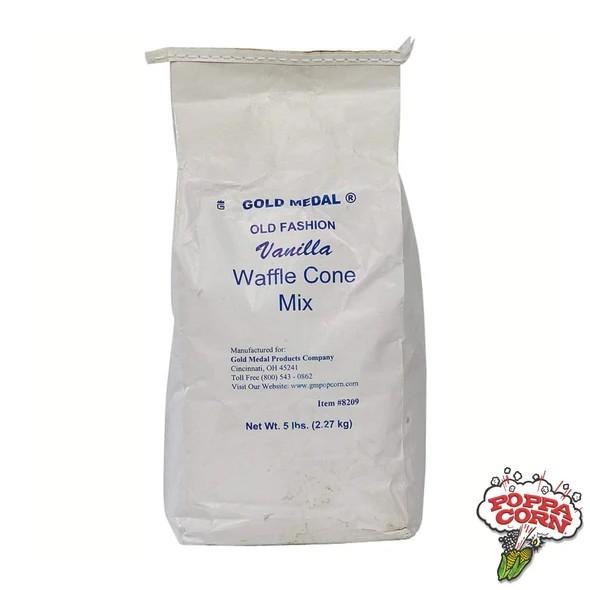 Gold Medal Old Fashioned Waffle Cone Mix Vanilla - 6 x 5LB (18209)