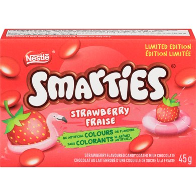 Nestle Smarties Strawberry - 24/Box (8) (75054)