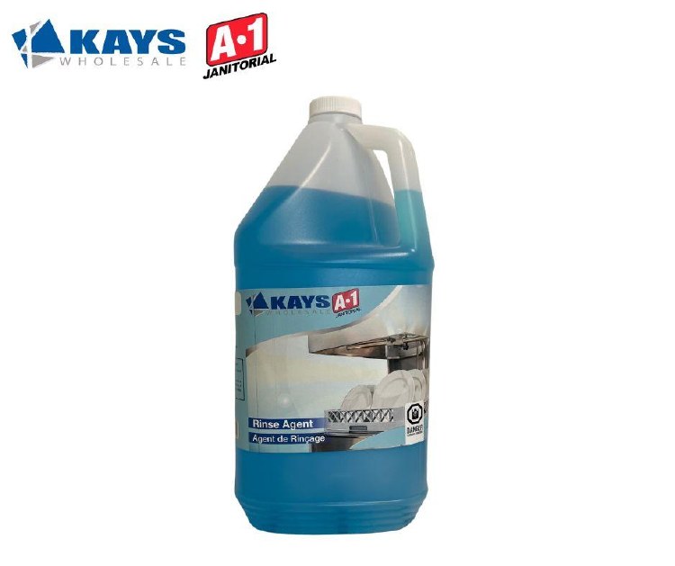 Kays/A1 Dishwasher Rinse Agent - High/Low Temp - 4L (4) (01402)