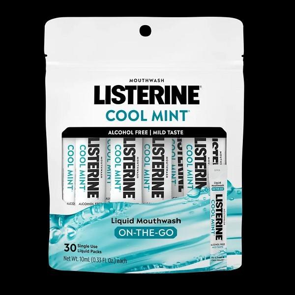 Travel Brand Goods - Travel Pack - 4pc Oral Care - Listerine - (6) (T15222)