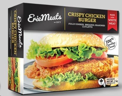 Golden Maple Crispy Chicken Burger - 2 x 2KG (93363)