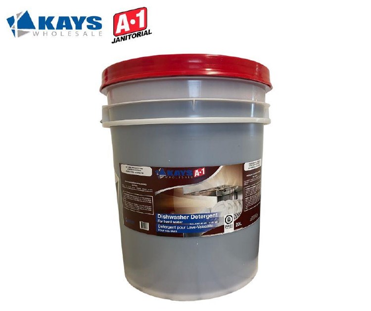 Kays/A1 Dishwasher Detergent - Hard Water - Low/High Temp - 20L (01557)