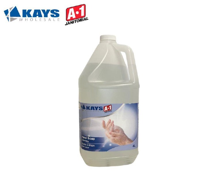 Kays/A1 NATURE Antibacterial Hand Soap (Scent Free) - 4L (4) (00763)