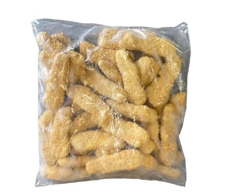 Breaded Chicken Strips - 1KG (10) - SOLD BY BAG (75118) (75293)