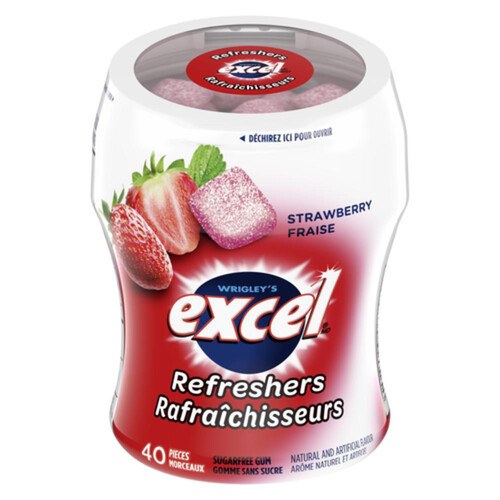 Wrigley Excel Refreshers Strawberry - 6 x 40ct (4) (46758)
