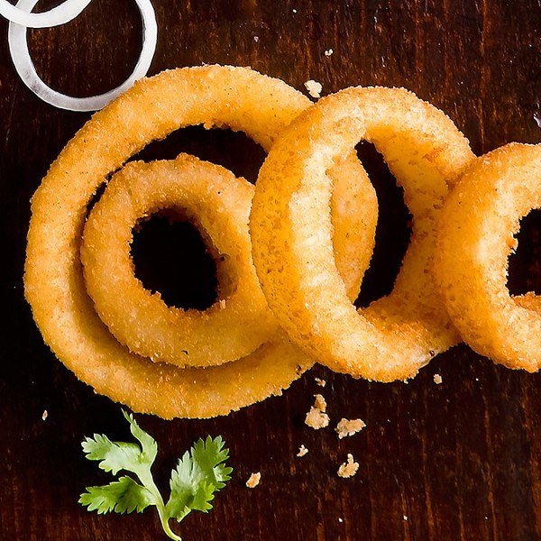 McCain Breaded Gourmet 5/8"  Onion Rings - 4KG (82408)