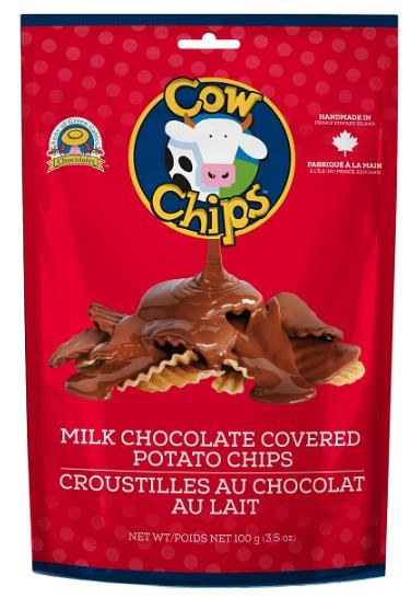 Anne of Green Gables Chocolates - Cows Chocolate Covered Potato Chips PEG - 100g (12) (00156)