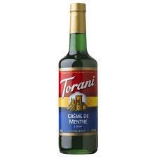 Torani Creme De Menthe Syrup - 750ml (Mint)(60126)