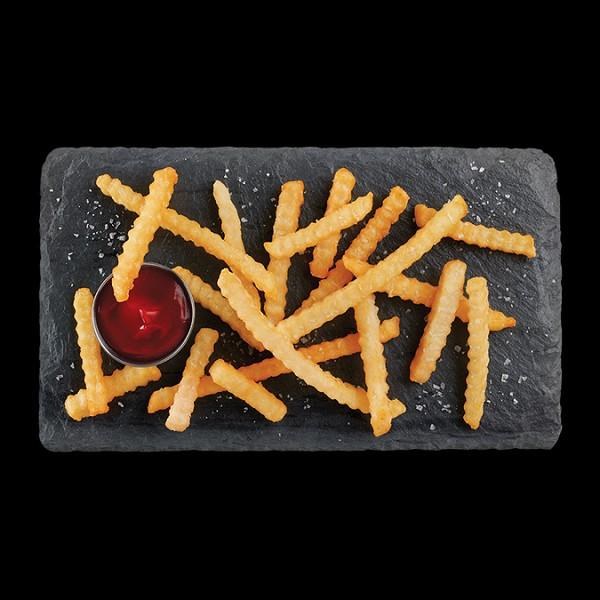 McCain Surecrisp 3/8 Crinkle Cut Fries- 6 x 5LB (03783)