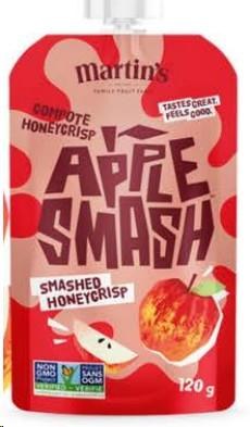 Martin's Honeycrisp Apple Smash 8*120g (5) (02169)