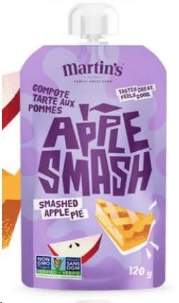 Martin's Apple Pie & Apple Smash 8*120g (5) (02170)