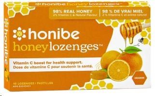 Honibe Orange Lozenges Vit C & ORANGE - 12/BOX (12) (01653)