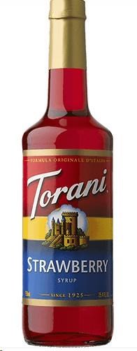 Torani Strawberry Syrup, 750ml - (31270)