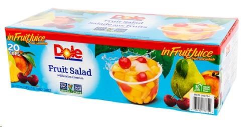 Dole fruit cup with Cherries - 20ct (77772)