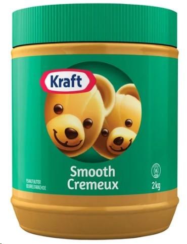 Kraft Peanut Butter Smooth - 2KG (08427)