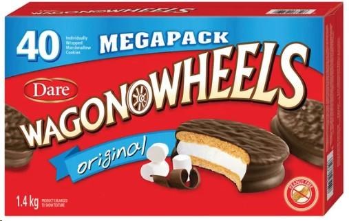 Wagon Wheels Marshmallow Cookies - 40/PKG (06659)