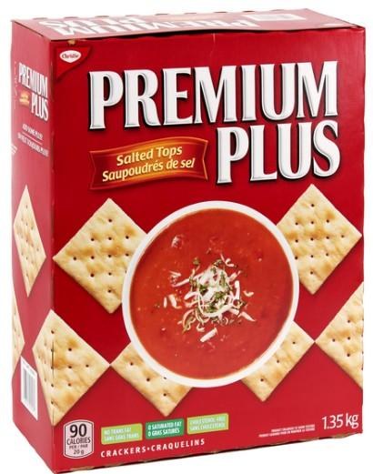 Premium Plus Salted Crackers - 12/BOX (00557)
