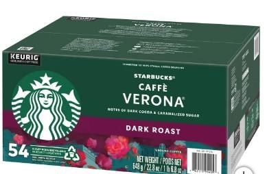 Starbucks CAFFE VERONA Dark Roast - 54/BOX (91405)