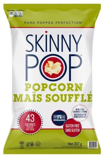 Skinnypop Popcorn - 397g - SOLD BY EACH - (1) (02234)