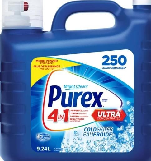 Purex Cold Water Laundry 250 Loads - 7.5L (05585)