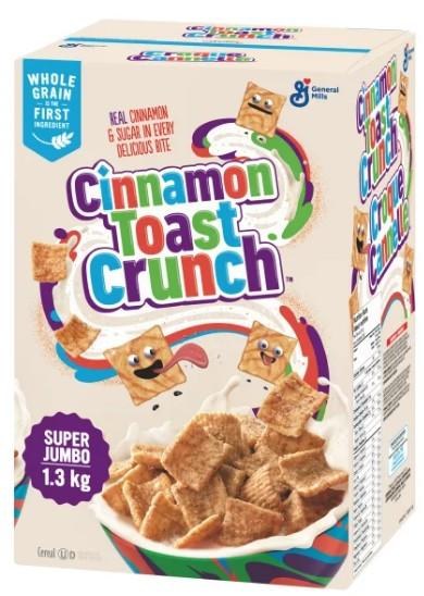 Cinnamon Toast Crunch Cereal, Jumbo - 1.3kg - (43516)