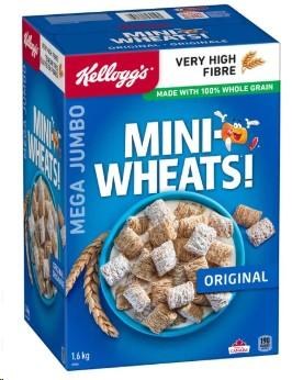 Mini-Wheats Original Mega cereals- 1.6KG (56919)