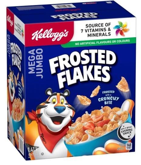 Frosted Flakes Mega 2 x 705g cereals - 1.41KG (10830)