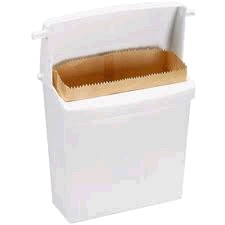 Waxed Sanitary Napkin Liner Bags - 500/CS - (00260)(08727) (02585)