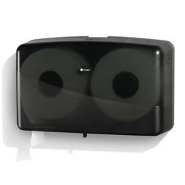 Kruger Noir (JRT) Jr. Twin Black Jumbo Toilet Tissue Dispenser (09645) (09645)
