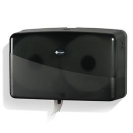 Kruger Noir (JRT) Mini Max Black Jumbo Toilet Tissue Dispenser (09655)