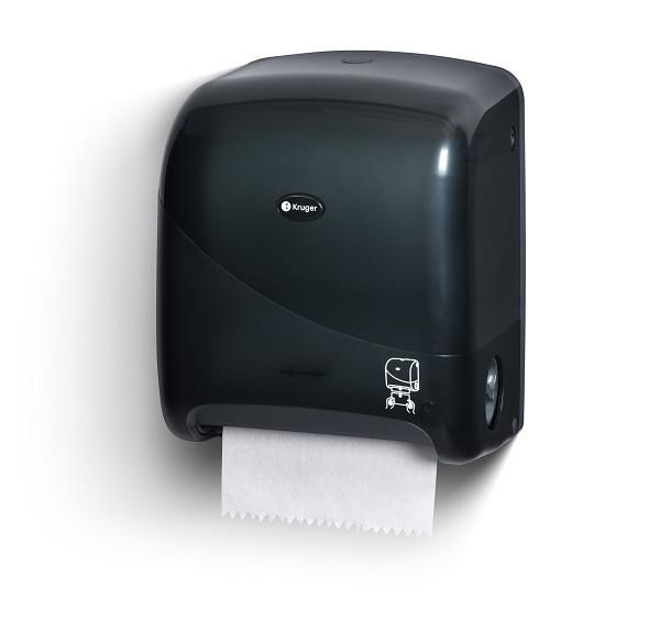 Kruger Noir Hands Free Mechanical Dispenser  (09740)