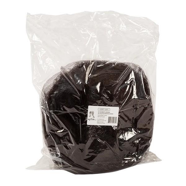 Hy Five Hair Nets, Brown, 18"- 100/PKG - SOLD BY PKG - (20) (100060) (109HP-18BRC)