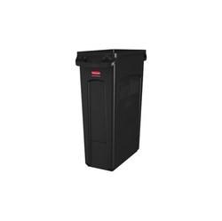 Receptacle, Slim Jim w/Venting Container 23G - Black (18635)