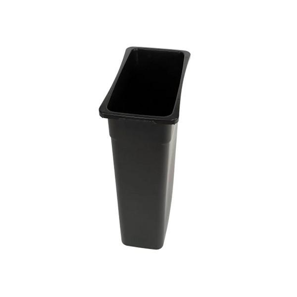 Globe Receptacle, Slim Container, 23G - Black (4) (02112)
